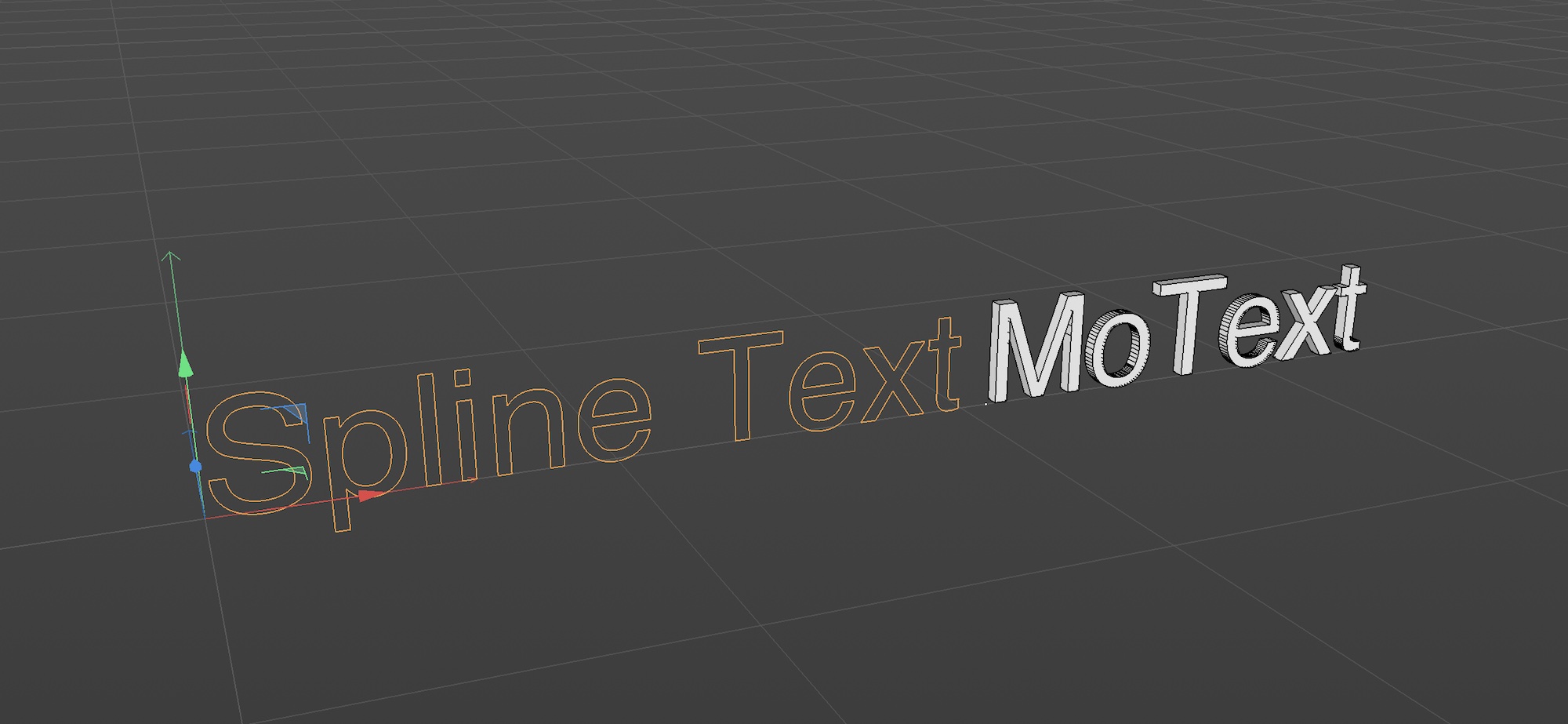 [Cinema 4D] テキストスプラインで3DCGのテキストやタイトルを作成してみよう！