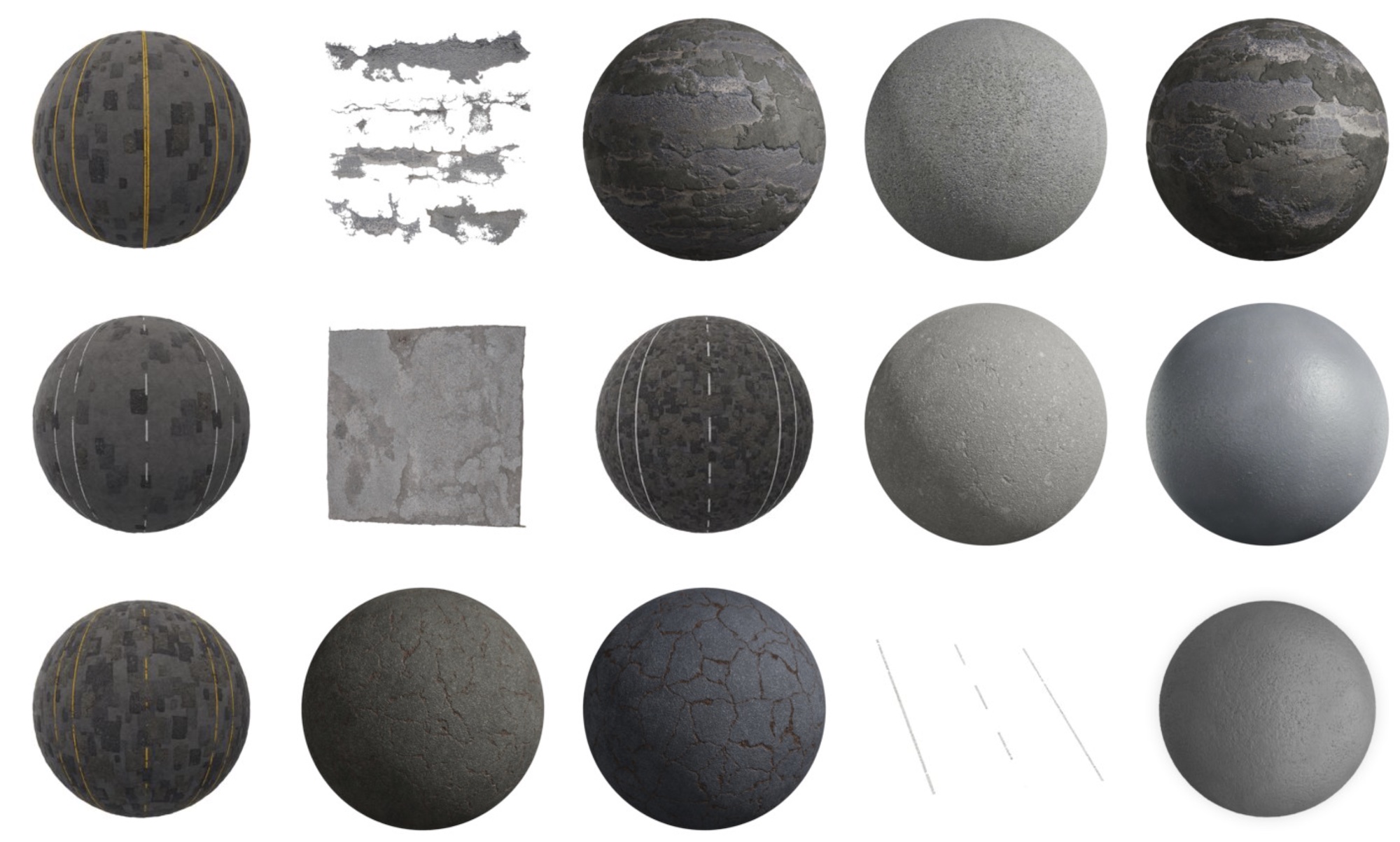 [Redshift] 平面とテクスチャを組み合わせて道路を作成してみよう！