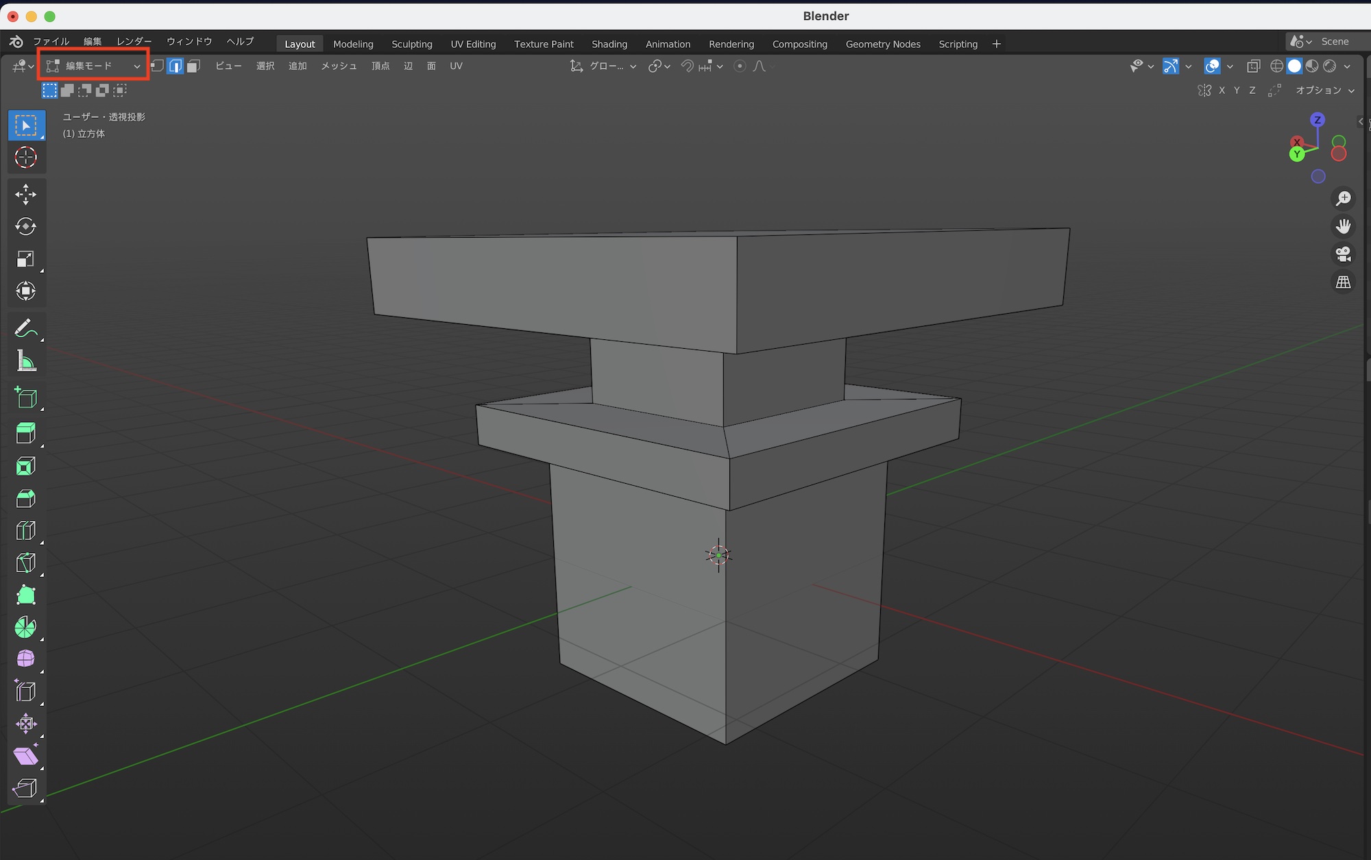 [Blender] ループカットを使ってメッシュにカットを追加する方法とは？