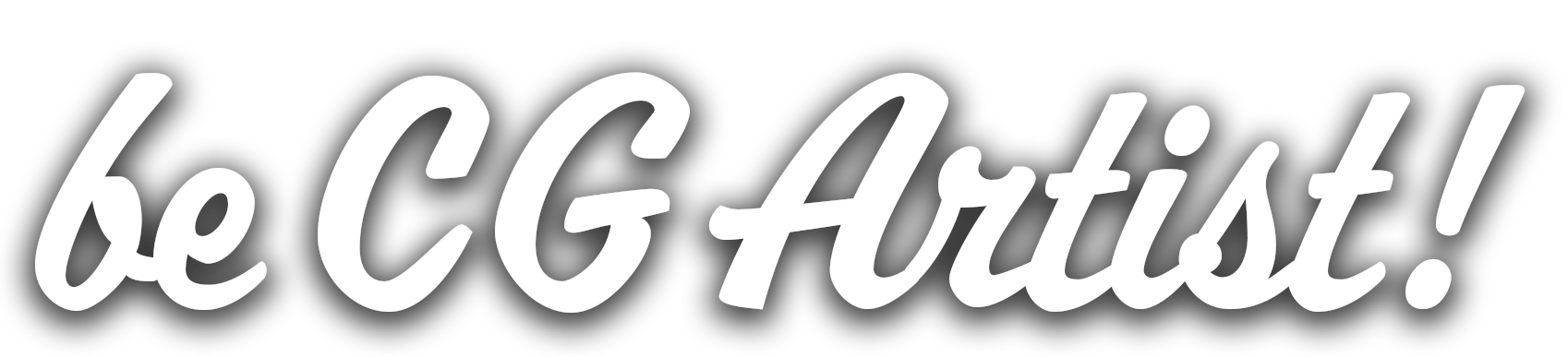 be CG Artist!